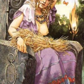 Колесо Бригид. Расклад. Imbolc. - Tarot Art