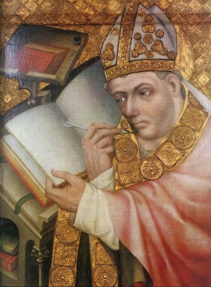 4. Мастер Теодорих. Портрет святого. 1360-1365 4. Мастер Теодорих. Портрет святого. 1360-1365