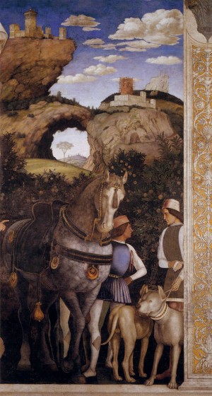 5. Андреа Мантенья. Свита кардинала Франческо. Деталь.1471-1474 5. Андреа Мантенья. Свита кардинала Франческо. Деталь.1471-1474