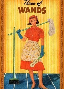 Housewives Tarot. Вектор дня 01.07.2015 Тройка Жезлов