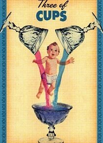 Housewives Tarot. Новолуние октября. Тройка Кубков