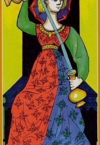 Dame Fortune’s Wheel Tarot. XIV. Умеренность. Вектор недели 11.05-17.05.2020 - Tarot Art