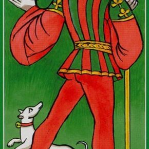 Dame Fortune’s Wheel Tarot. Паж Монет. Вектор недели 25.05-31.05.2020