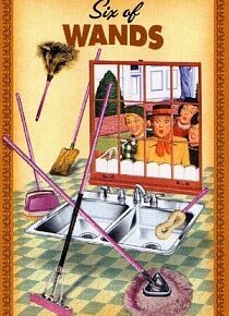 Housewives Tarot. Шестерка Жезлов. Вектор недели 11.02-17.02.2019