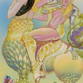 Tarot of Metamorphosis. VII Колесница. Метаморфозы убывающей Луны, ноябрь