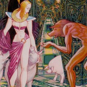 Tarot of Metamorphosis. Дама Кубков. Транзит Венеры по знаку Скорпиона