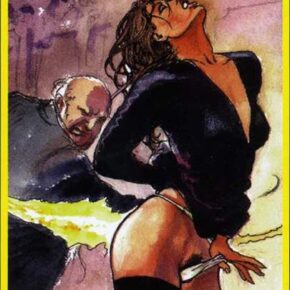 XII Наказание. Жребий недели. Erotic Tarot of Manara