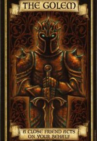 Голем. Жребий недели. Madame Endora’s Fortune Cards - Tarot Art