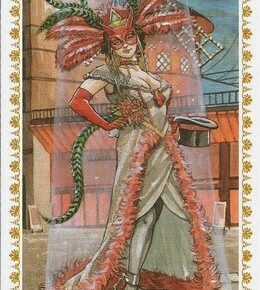 Пятница, день Венеры. 6.11.2020. XV. Дьявол. Romantic Tarot