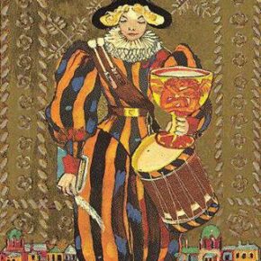 Medieval Scapini Tarot. Паж Кубков. Вектор недели 1.06-7.06.2020