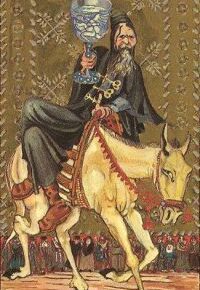 Рыцарь Кубков Medieval Scapini Tarot. Жребий недели - Tarot Art